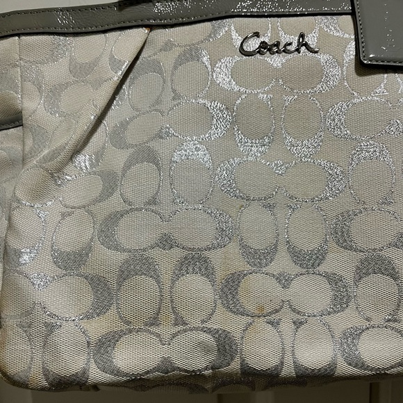 Coach bag C1175-F17724. Silver color - Picture 8 of 16